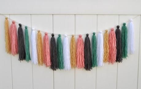 yarn tassels