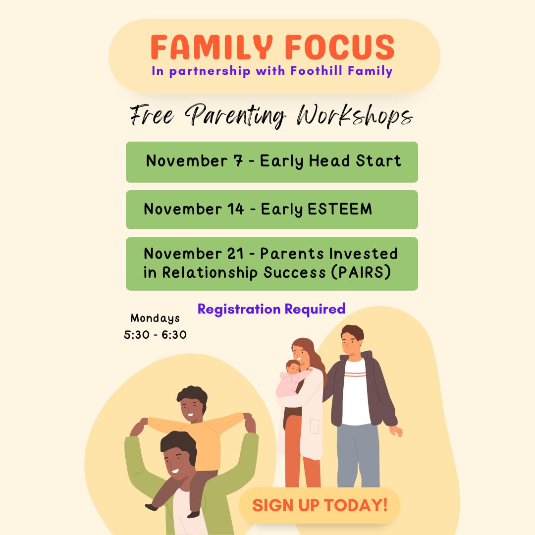 Family Focus Parenting Workshops