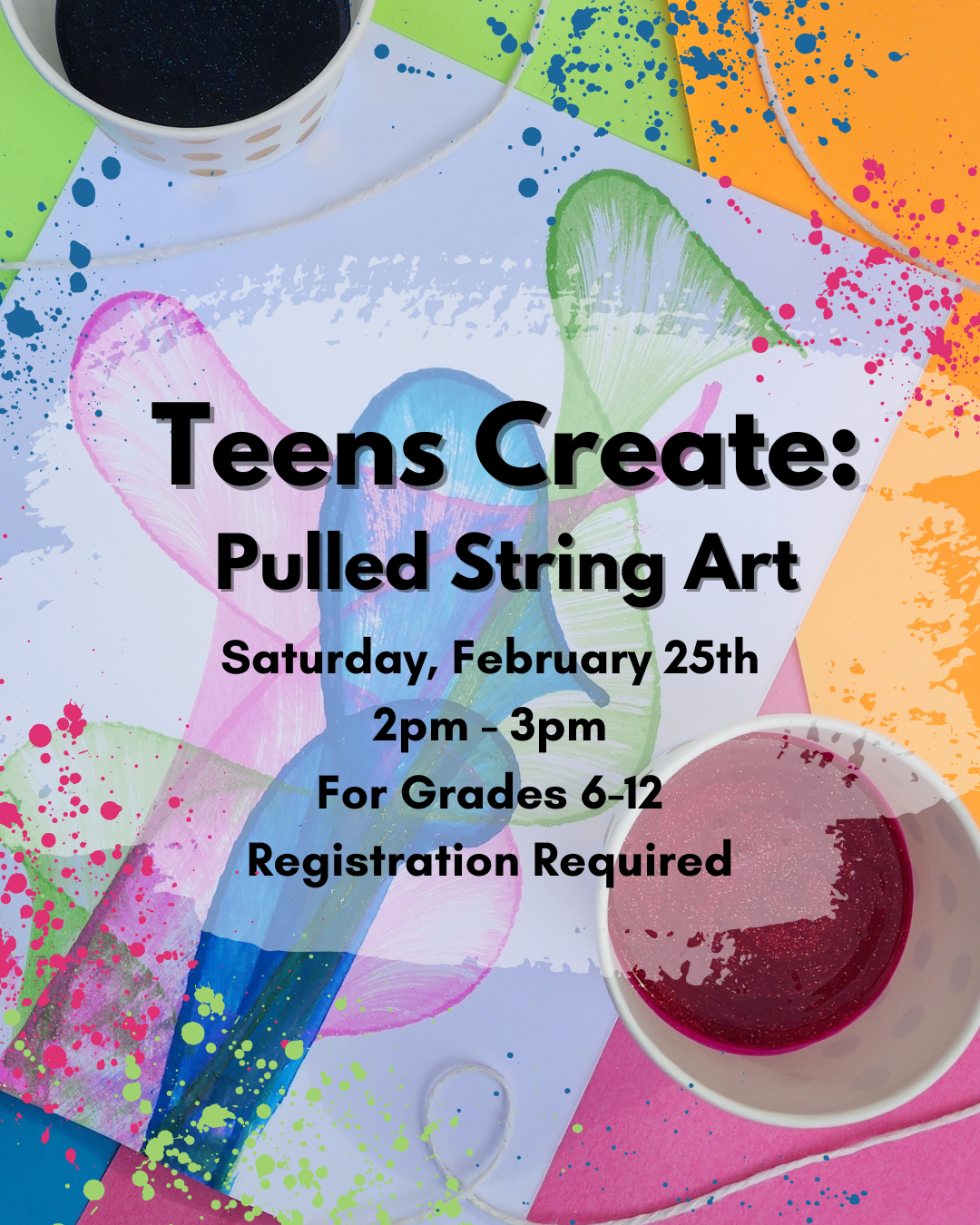 Teens Create: Pulled String Art
