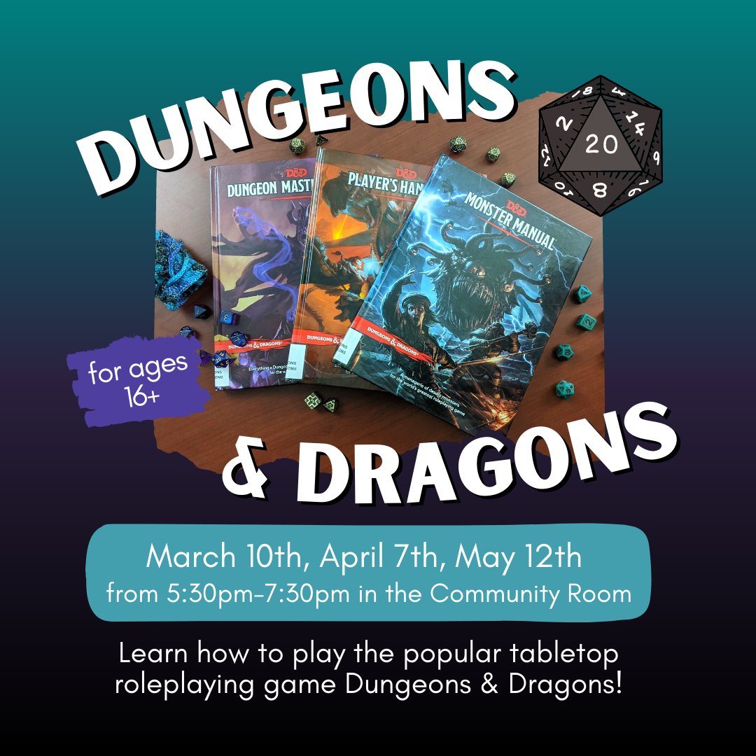 Dungeons and Dragons Program Social Media Image