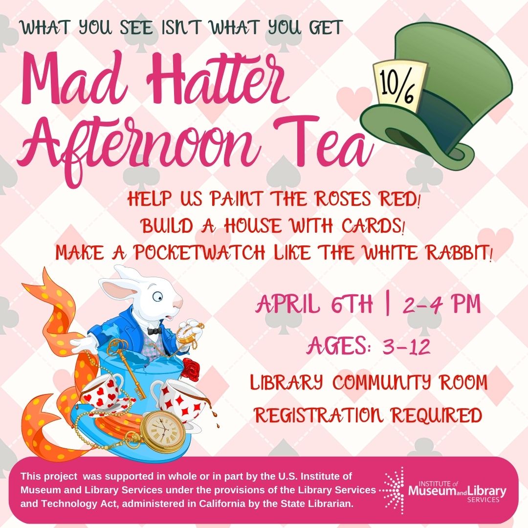 Mad Hatter Tea Party and Activities 