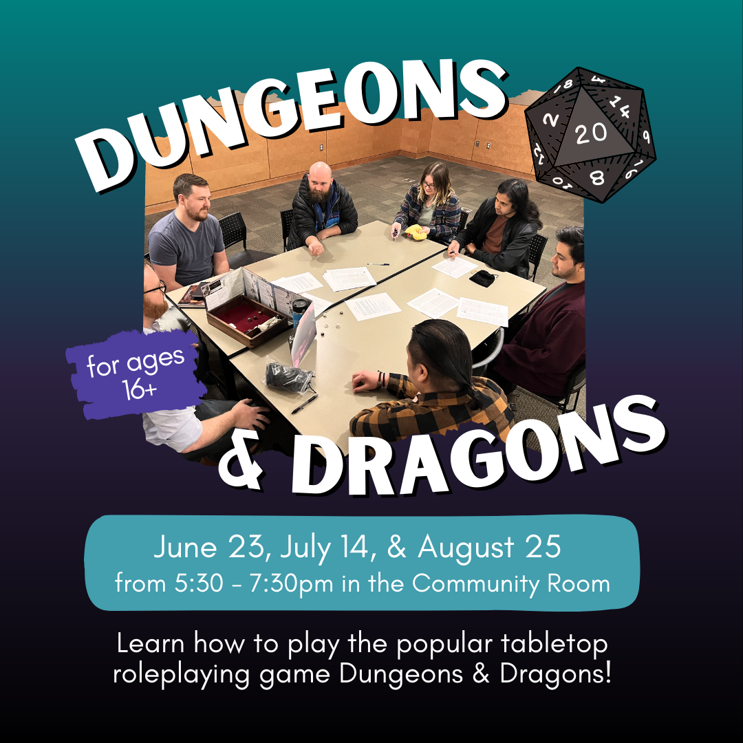 Dungeons and Dragons Program Social Media Image