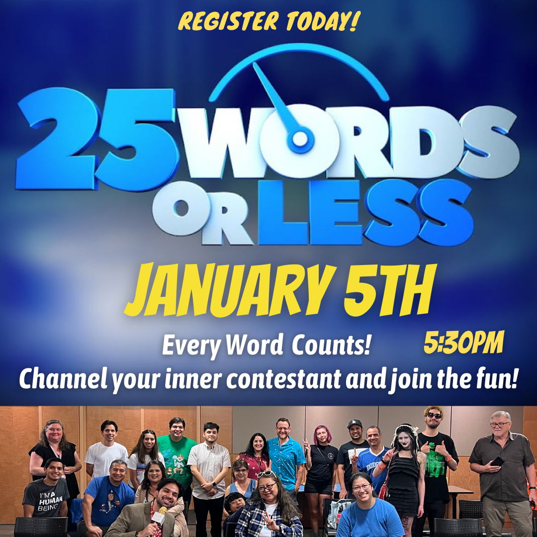 25 Words or Less Promo Image