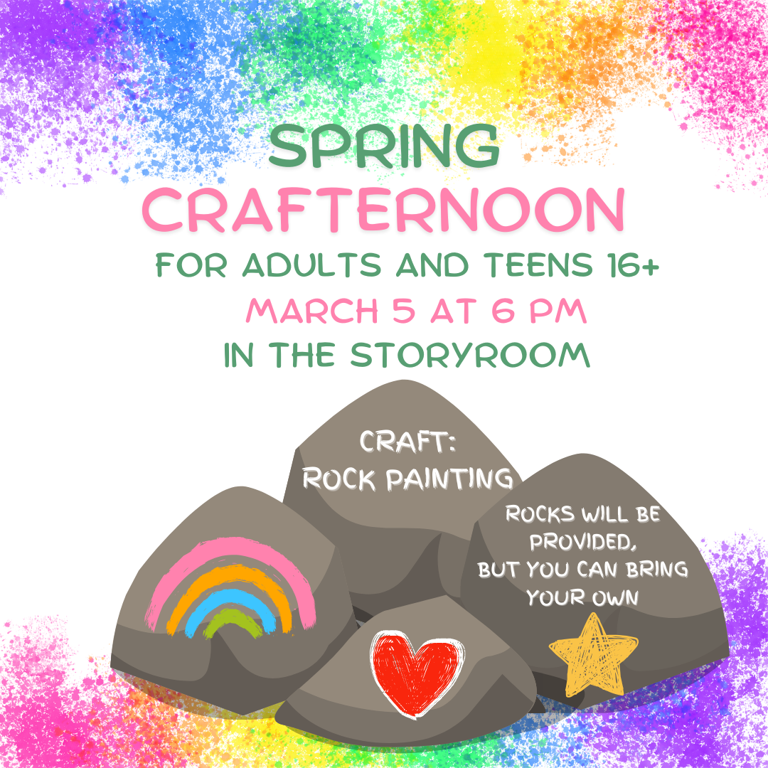 Crafternoon - Rock Painting