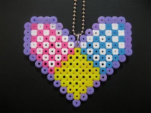 Bead Fusion Heart Necklace