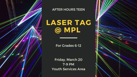 Lazer tag flyer