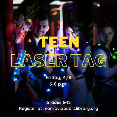 Laser Tag flyer