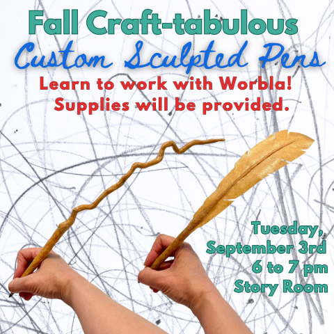 September Craftabulous: Custom Sculpted Pens