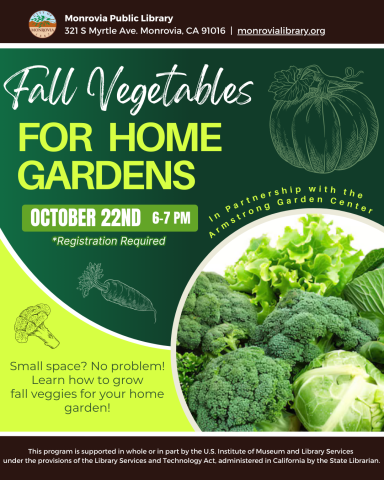 Fall Vegetables for Home Gardens