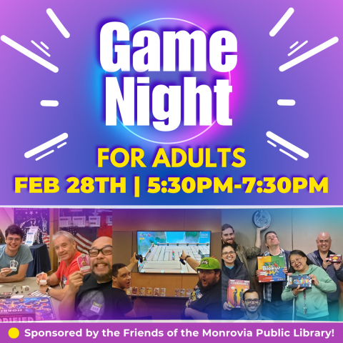 Adult Game Night