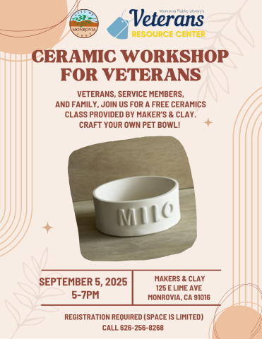 Ceramic Workshop for Veterans