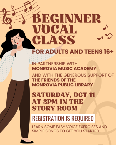 Beginner Vocal Class