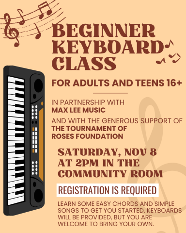 Beginner Keyboard Class