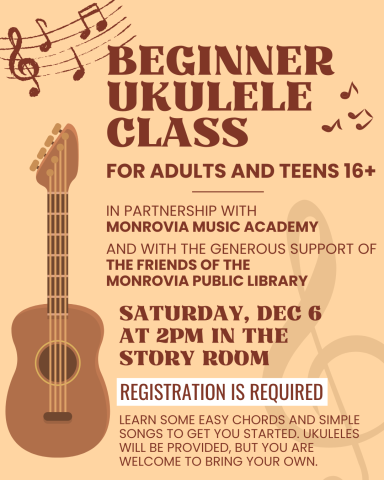 Beginner Ukulele Class 