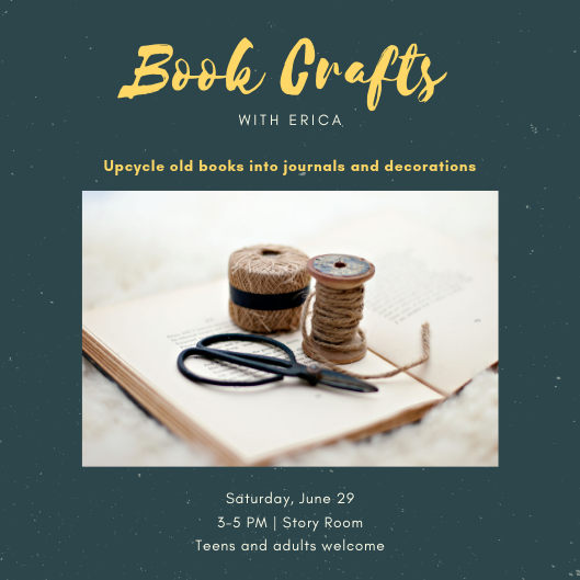 Book Crafts Flyer