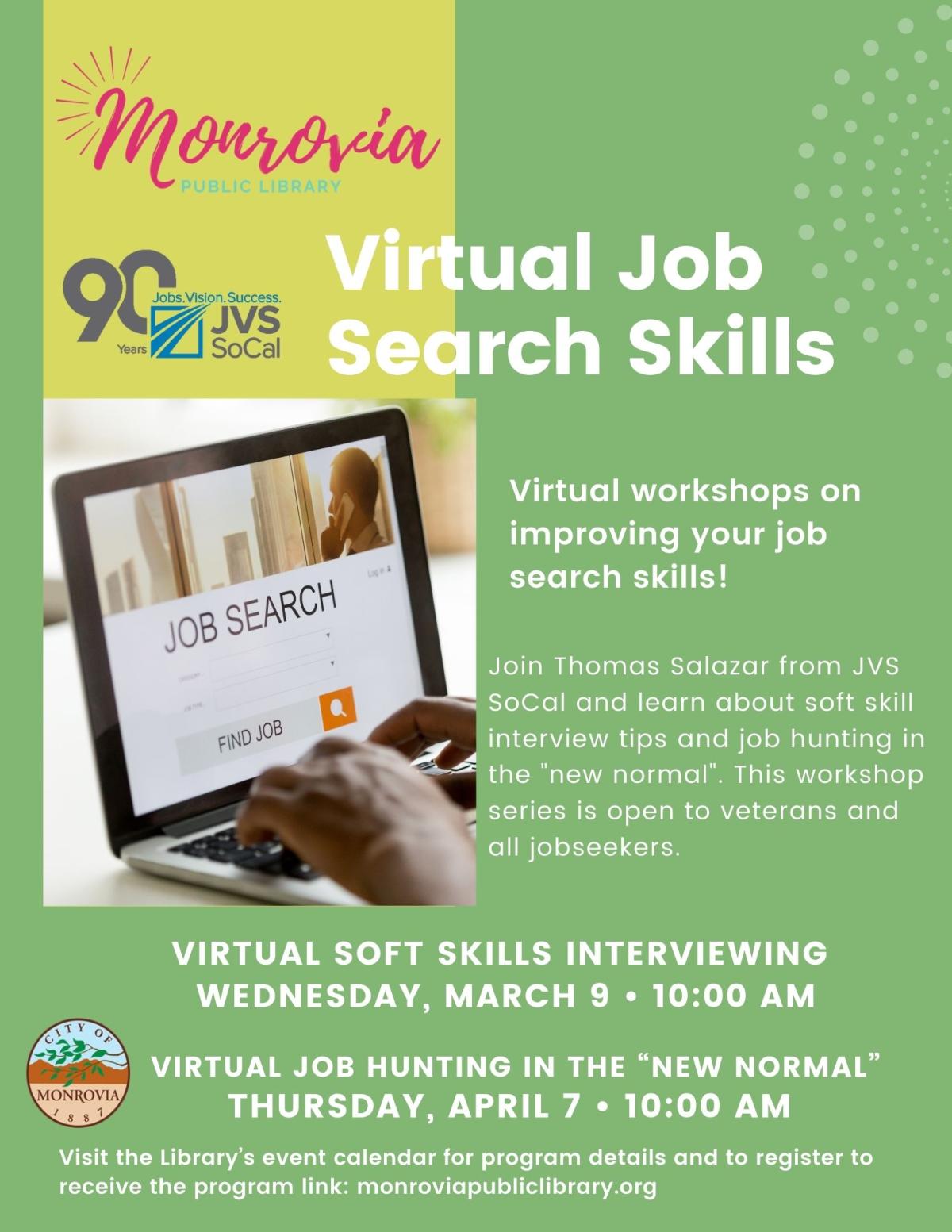 Virtual Job hunting in the “new normal”