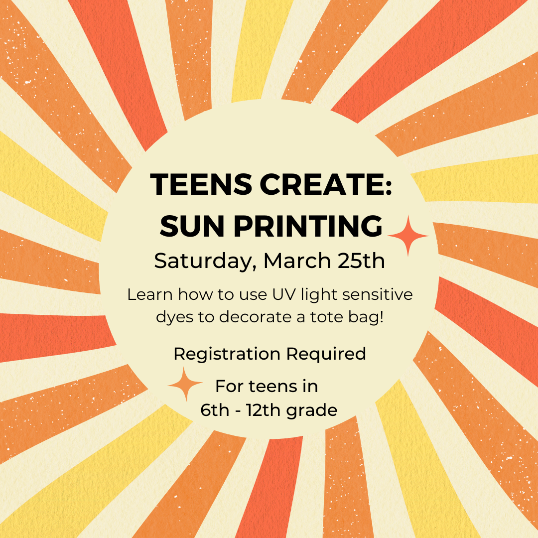 Teens Create: Sun Printing