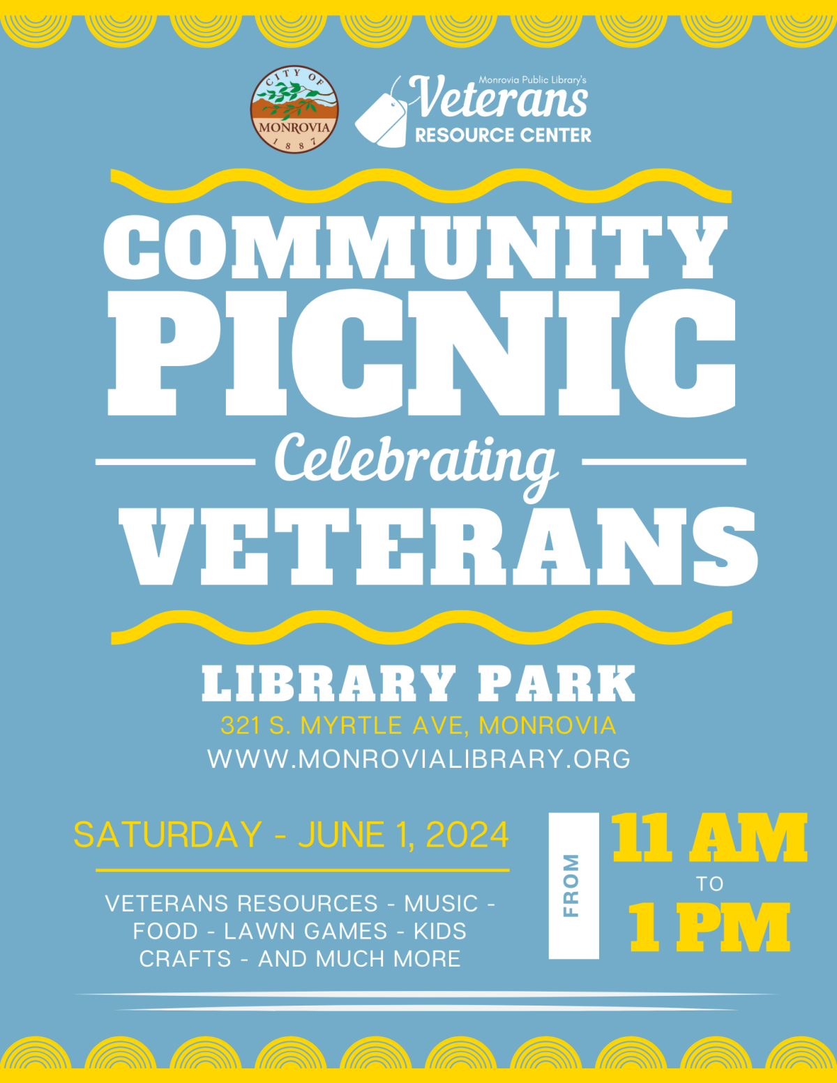 Veterans Community Picnic 6.1.24