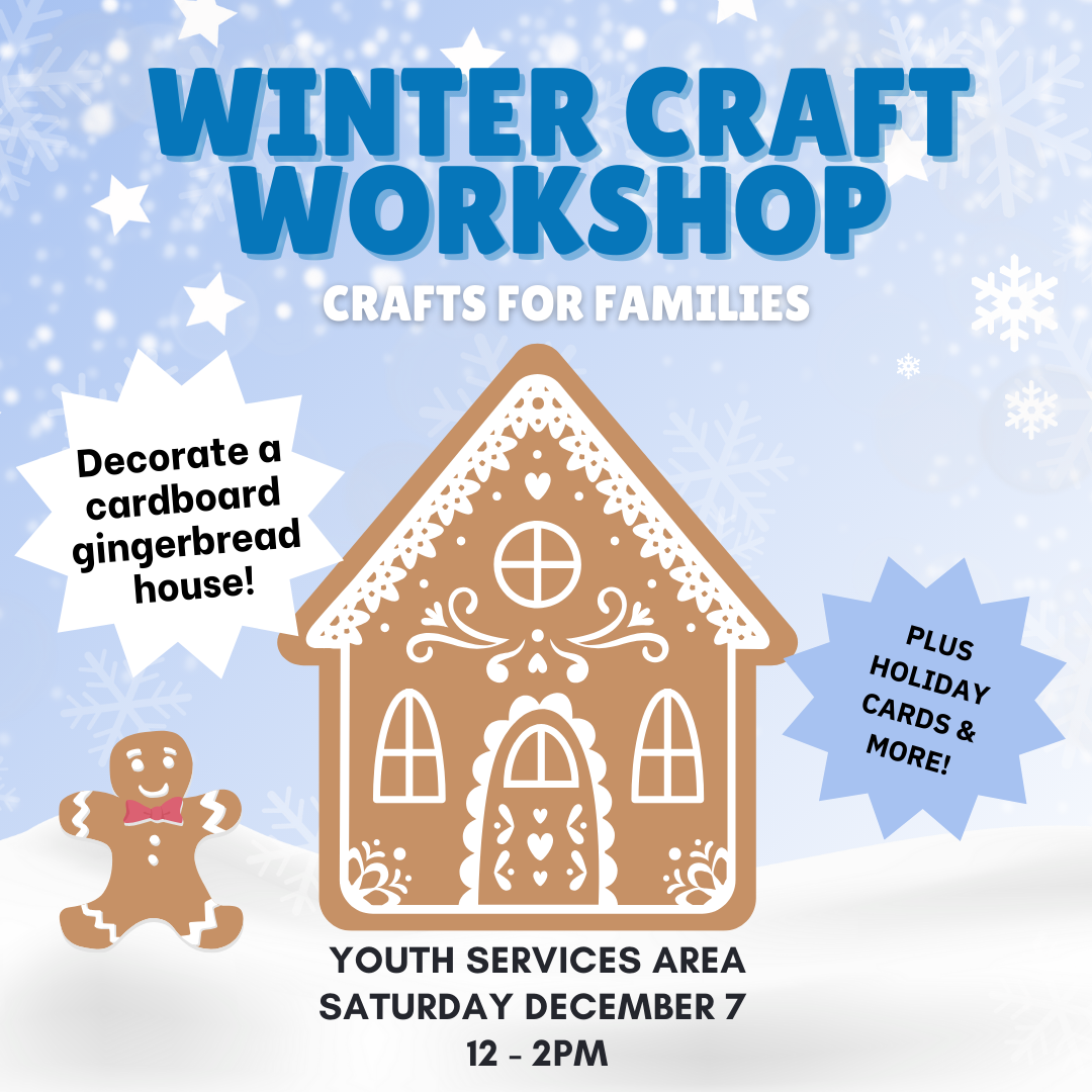 graphic for winter craft workshop