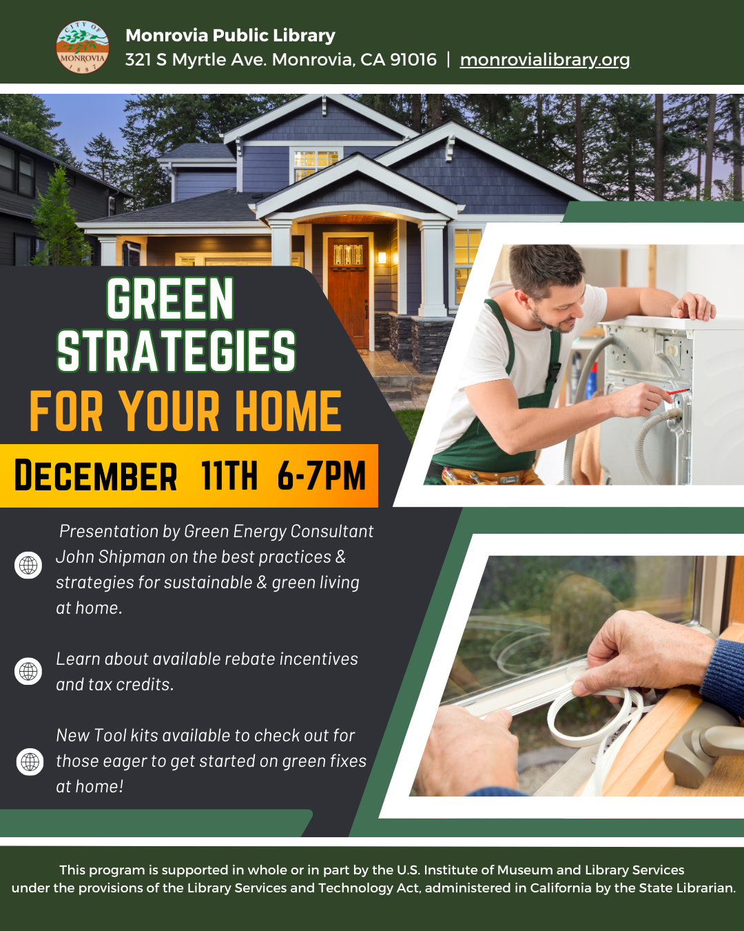 Green Strategies and Practices for your home