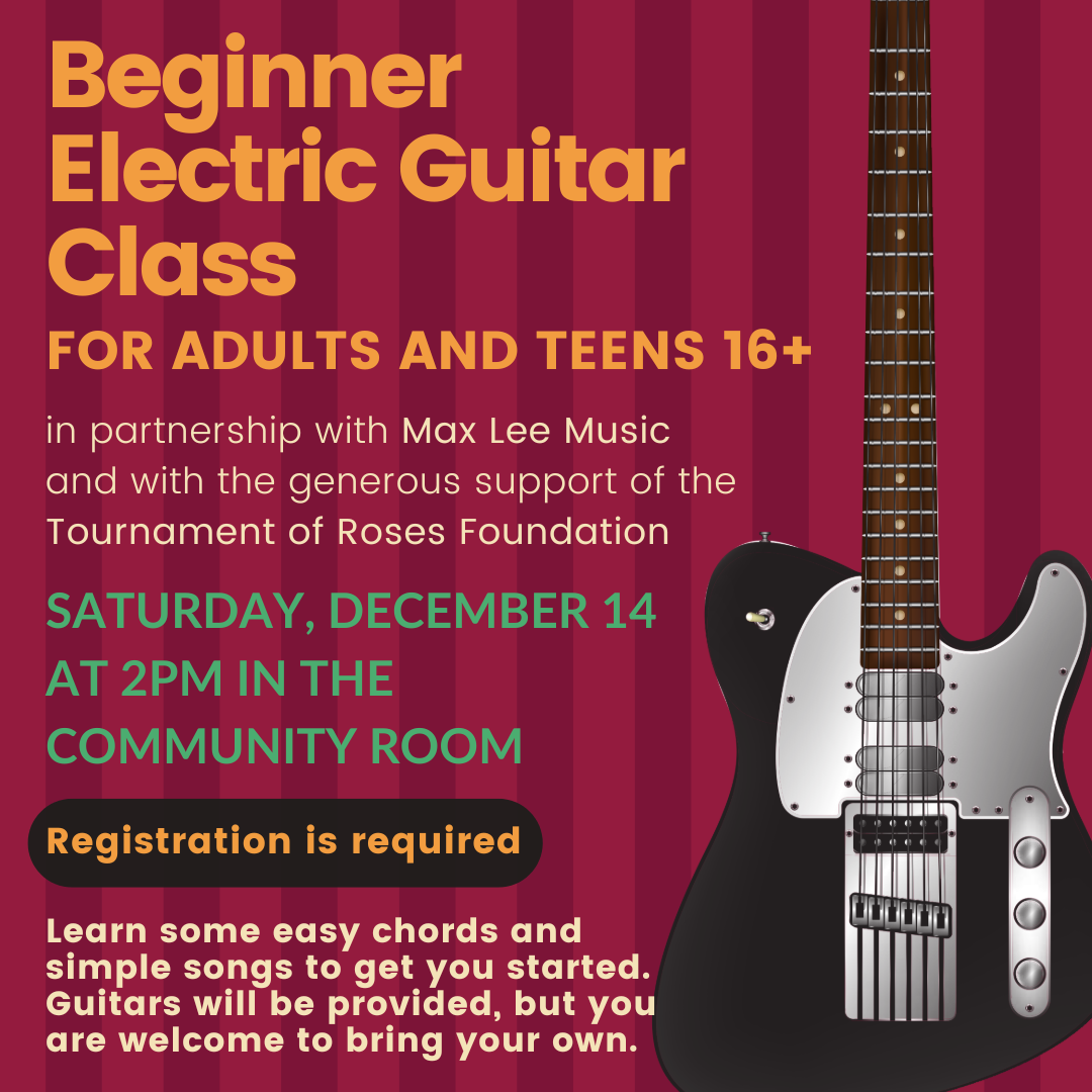 Beginner Electric Guitar Class