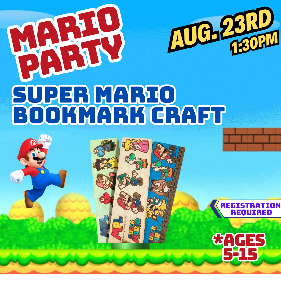 Mario Bookmark