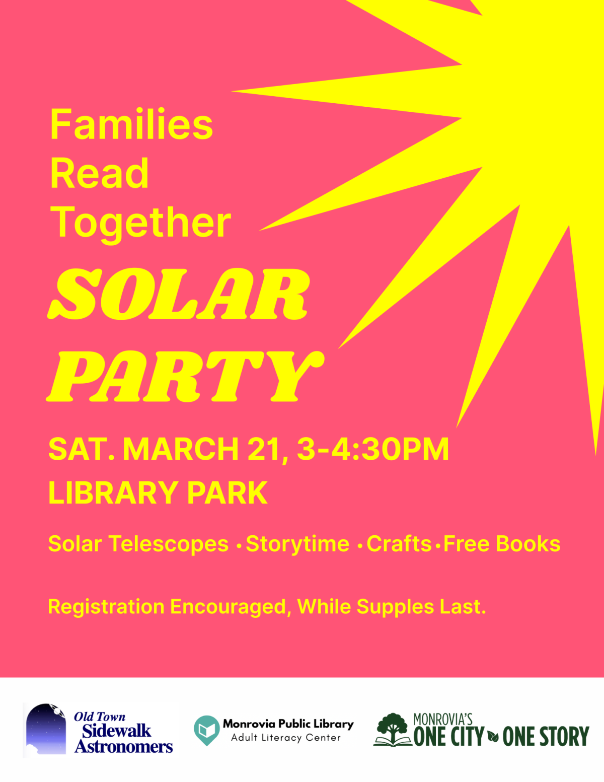 solar party promo 