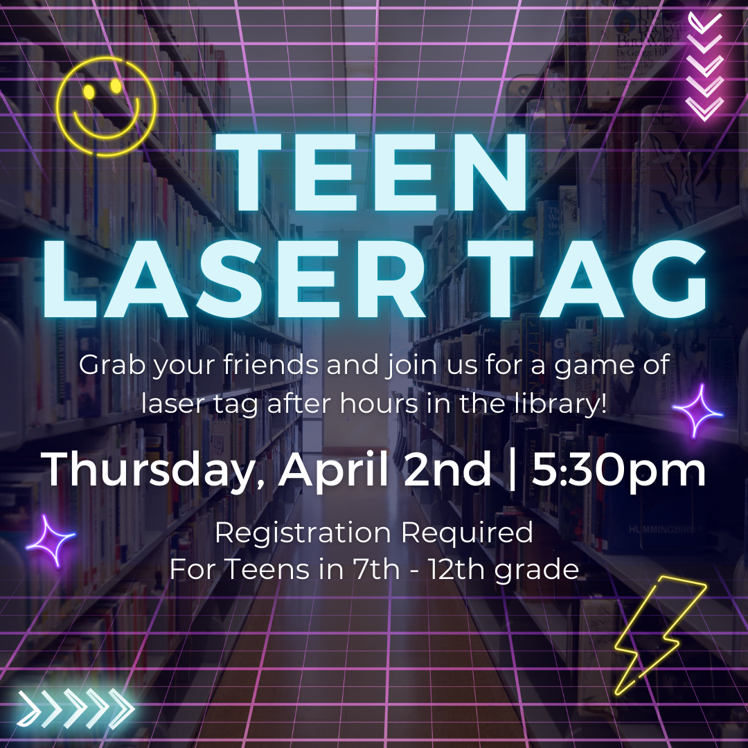 Teen Laser Tag April 2nd